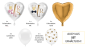 Preview: Folienballon herzförmig - Mr. - ø 43cm